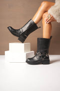 Bota Angela negro