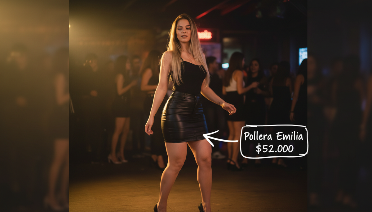 Pollera Emilia - noche - PIPONA slider